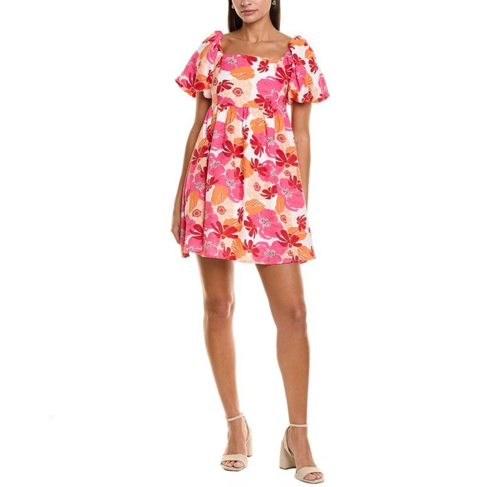 Maison Maar Womens  Mini Dress, Pink
